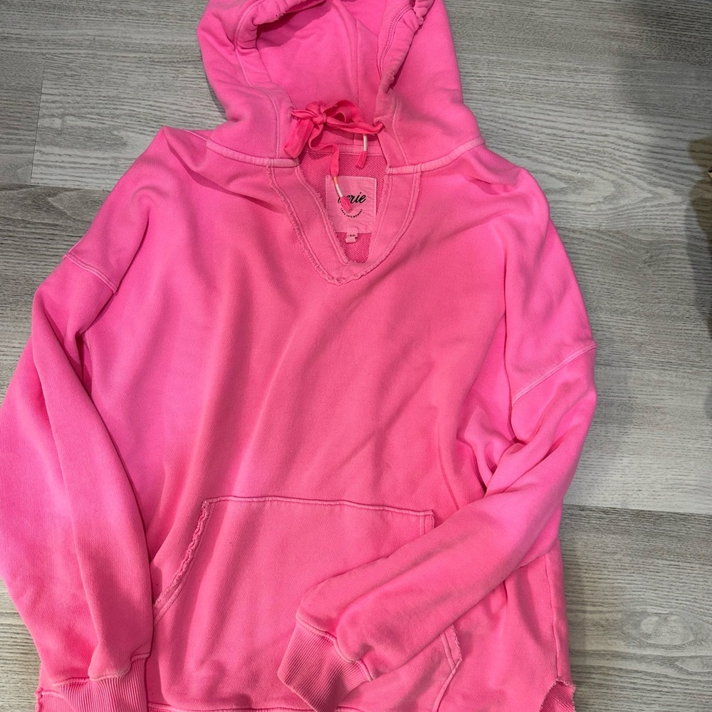 Aerie Bright Pink Hoodie